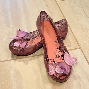 Size 13 Mini Melissa Sparkly Dress Shoes